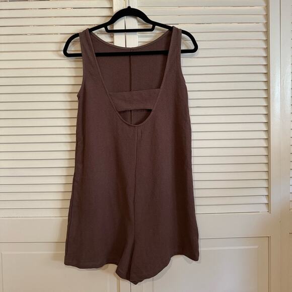 Bae Australia Maternity Kindred Nursing Playsuit Ash Brown - Picture 3 of 6
